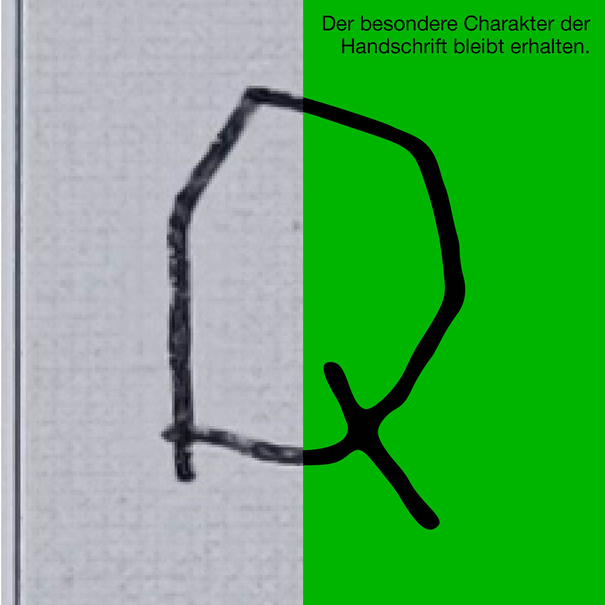 Handschrift digitalisieren